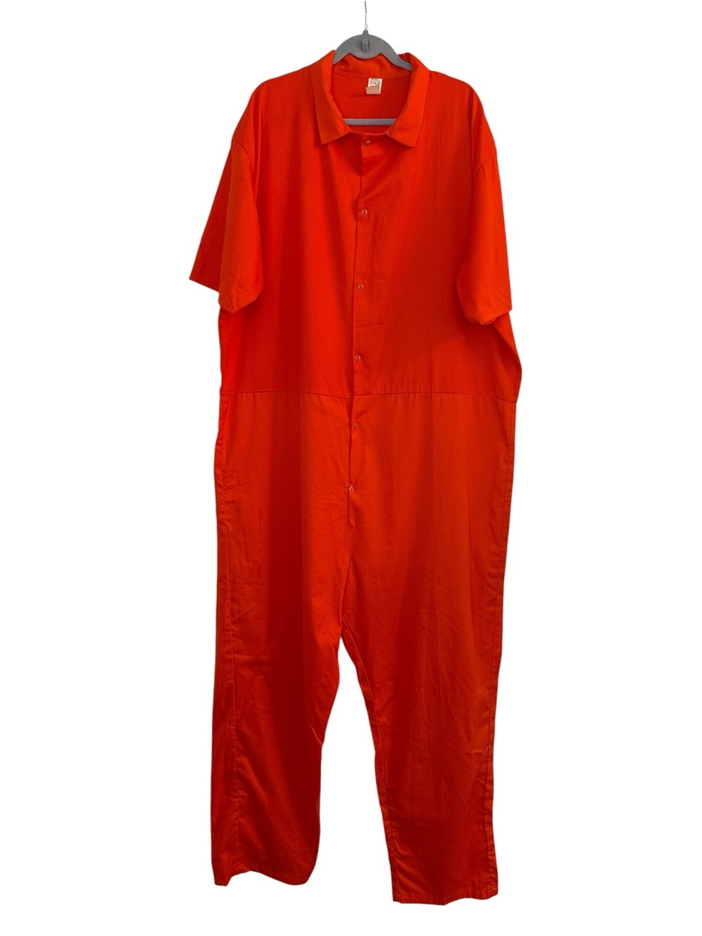 Adult Orange One-Piece Jumpsuit